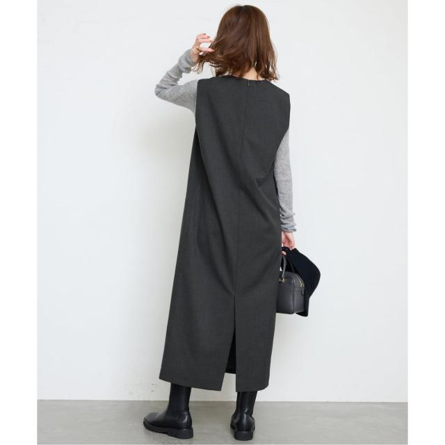 スローブ イエナ（SLOBE IENA）/《WEB限定/追加》TR Vネックジャンパースカート