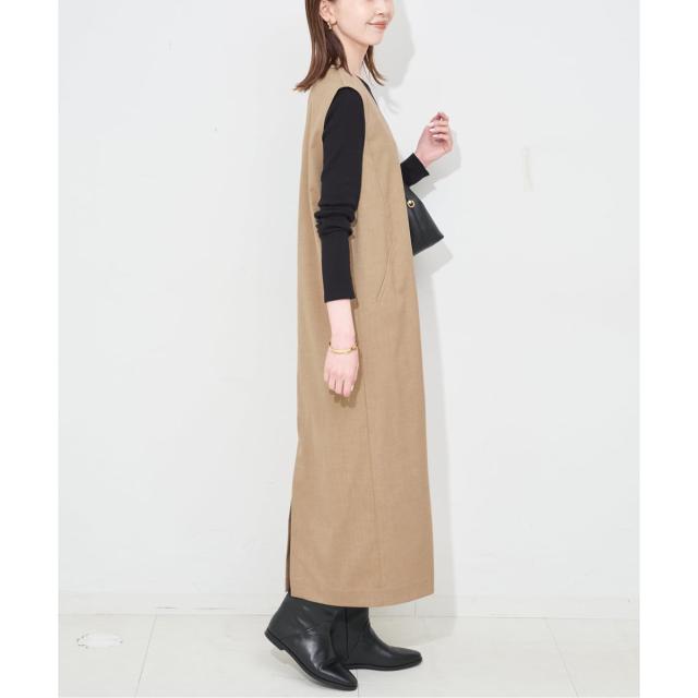 スローブ イエナ（SLOBE IENA）/《WEB限定/追加》TR Vネックジャンパースカート