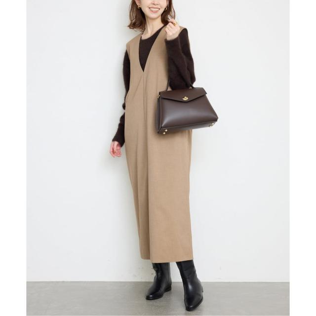 スローブ イエナ（SLOBE IENA）/《WEB限定/追加》TR Vネックジャンパースカート