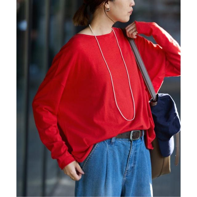 スローブ イエナ（SLOBE IENA）/《追加》コットンヤクニットプルオーバー