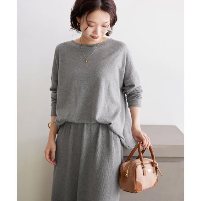スローブ イエナ（SLOBE IENA）/《追加》コットンヤクニットプルオーバー
