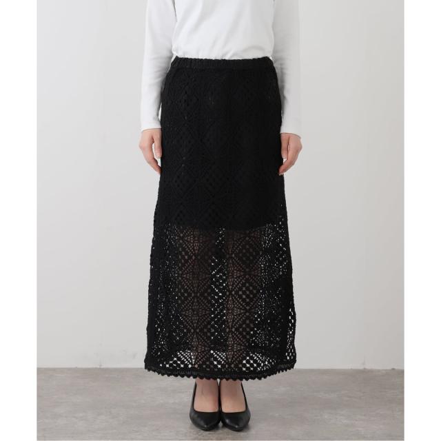 スローブ　IENA コットンレースミニスカート コットンレーススカート◇ | スローブ イエナ(SLOBE IENA