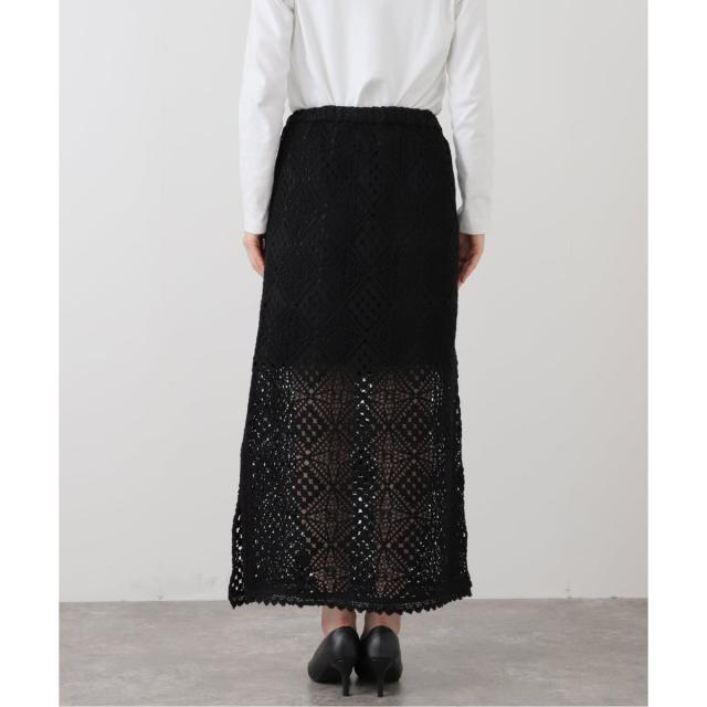 スローブ　IENA コットンレースミニスカート スローブ IENA コットンレースミニスカート コットンレース