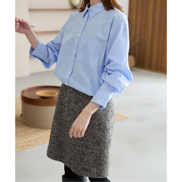 スローブ イエナ（SLOBE IENA）/コットンブロードベーシックシャツ