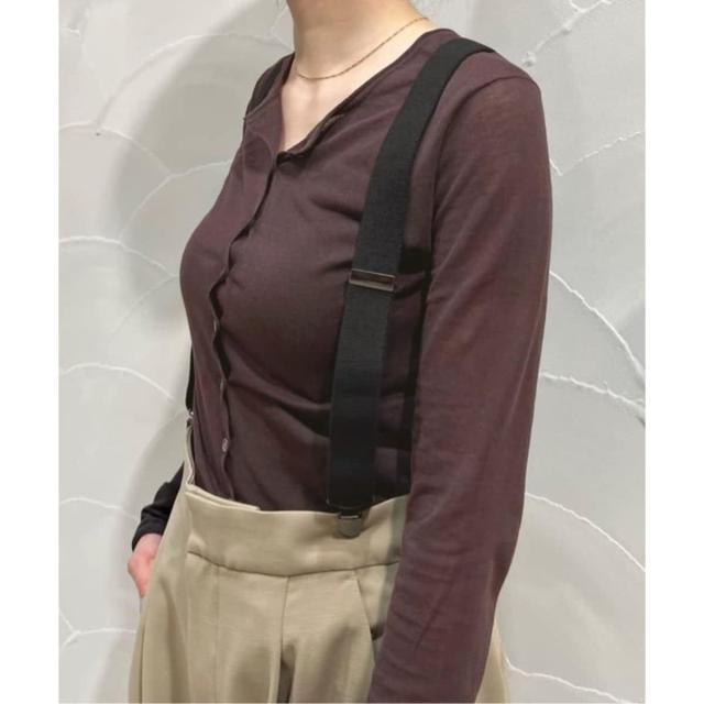 スローブ イエナ（SLOBE IENA）/《追加》コットンシルク2wayカーディガン