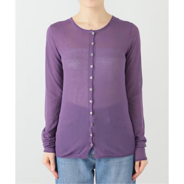 スローブ イエナ（SLOBE IENA）/《追加》コットンシルク2wayカーディガン