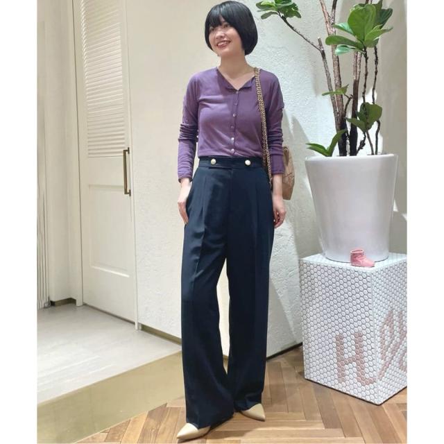 スローブ イエナ（SLOBE IENA）/《追加》コットンシルク2wayカーディガン