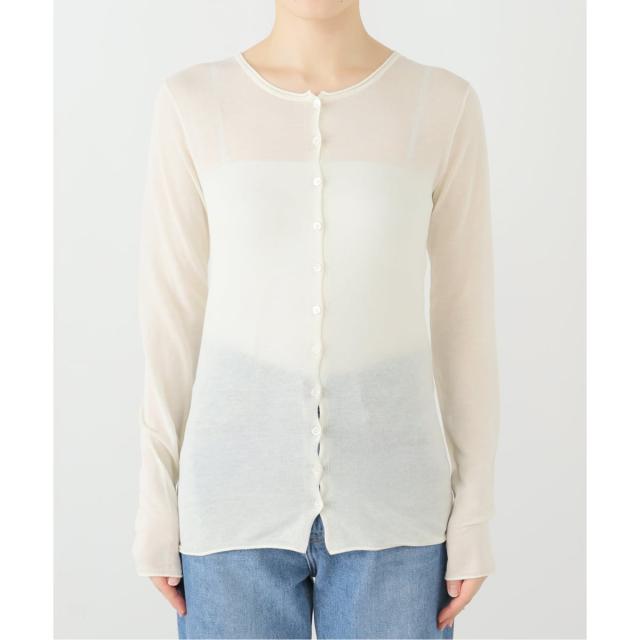 スローブ イエナ（SLOBE IENA）/《追加》コットンシルク2wayカーディガン