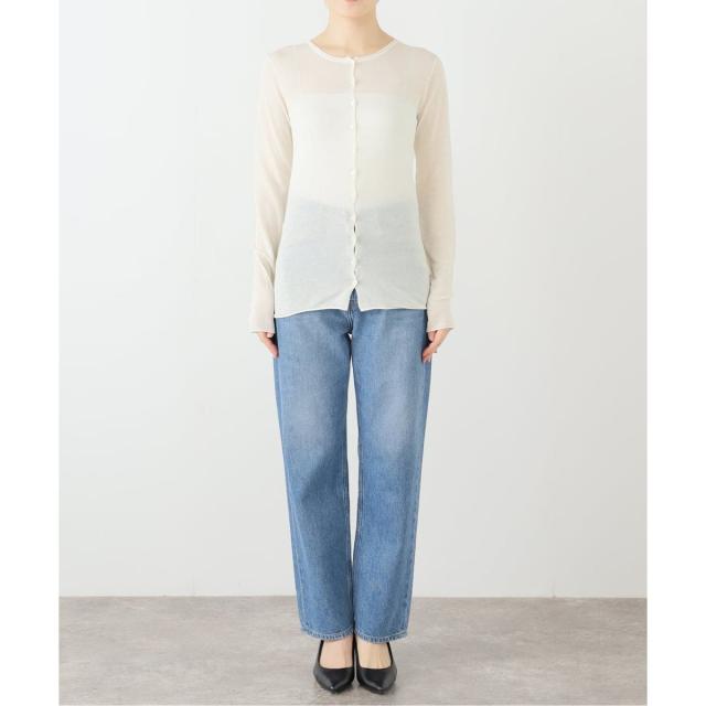 スローブ イエナ（SLOBE IENA）/《追加》コットンシルク2wayカーディガン