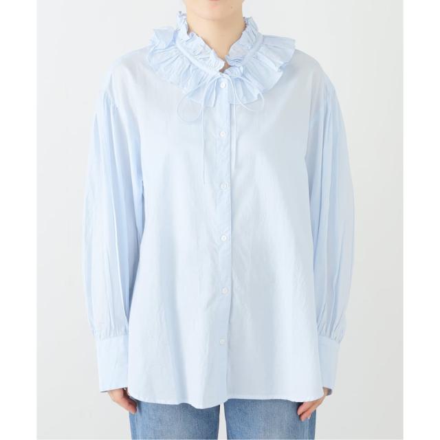 スローブ イエナ（SLOBE IENA）/フリルカラーブラウス