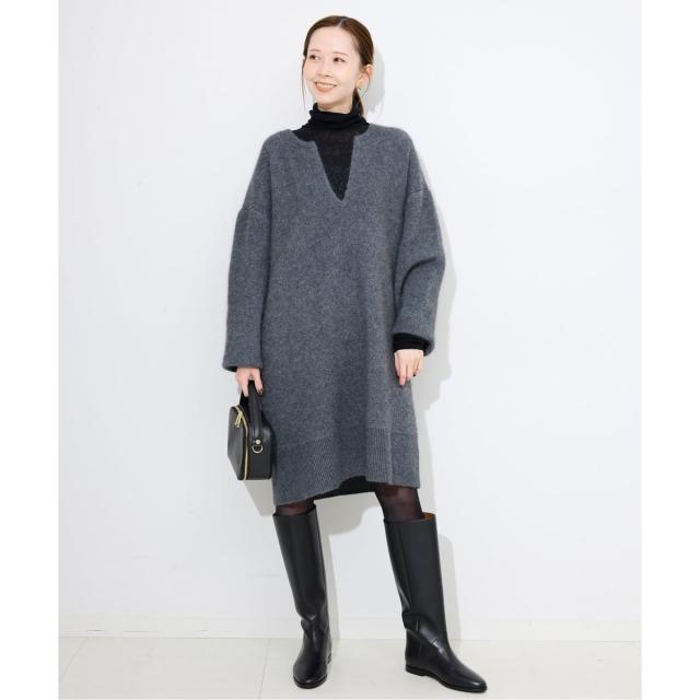 スローブ イエナ（SLOBE IENA）/《追加》ウォッシャブルファーリーミニワンピース