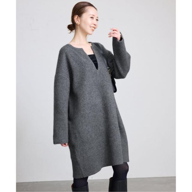 スローブ イエナ（SLOBE IENA）/《追加》ウォッシャブルファーリーミニワンピース