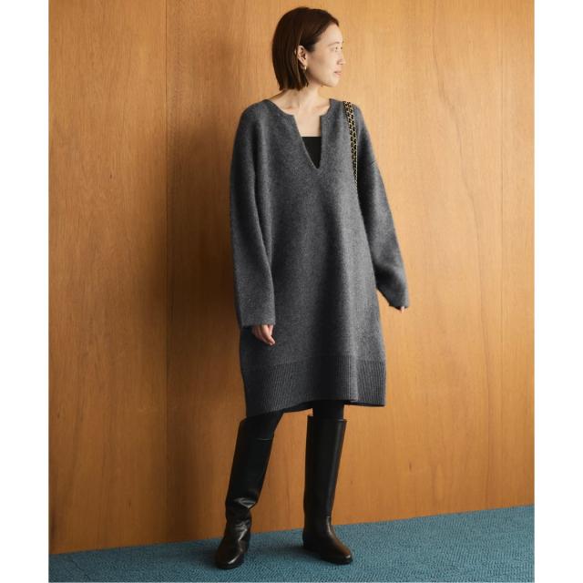 スローブ イエナ（SLOBE IENA）/《追加》ウォッシャブルファーリーミニワンピース