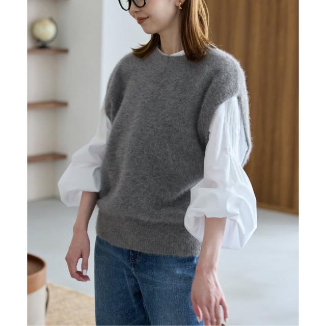 スローブ イエナ（SLOBE IENA）/フォックスアルパカ ニットベスト