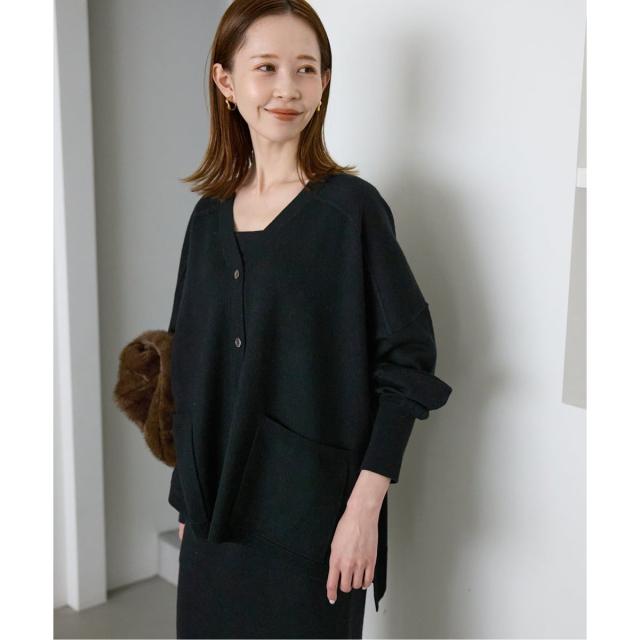 スローブ イエナ（SLOBE IENA）/《追加》ウォッシャブルワイドシルエットカーディガン