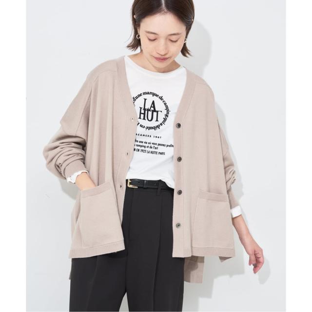 スローブ イエナ（SLOBE IENA）/《追加》ウォッシャブルワイドシルエットカーディガン