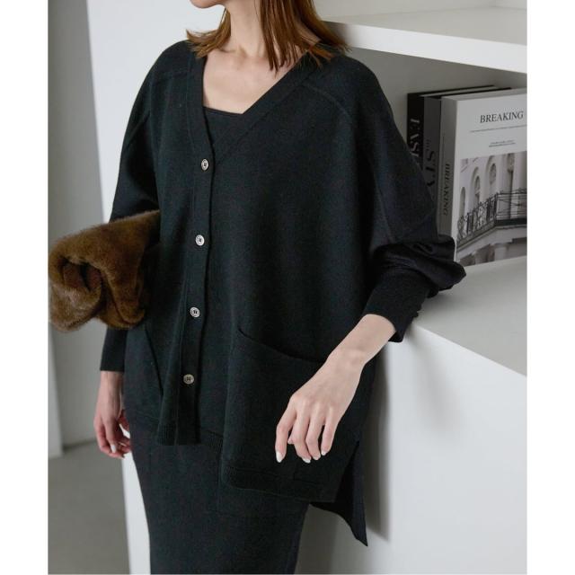 スローブ イエナ（SLOBE IENA）/《追加》ウォッシャブルワイドシルエットカーディガン