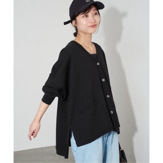 スローブ イエナ（SLOBE IENA）/《追加》ウォッシャブルワイドシルエットカーディガン