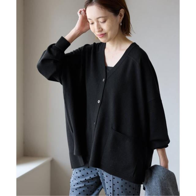 スローブ イエナ（SLOBE IENA）/《追加》ウォッシャブルワイドシルエットカーディガン