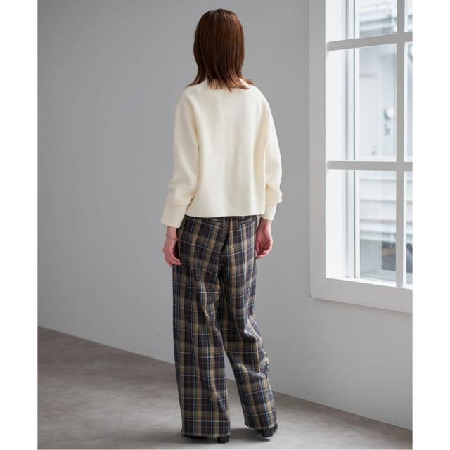 スローブ イエナ（SLOBE IENA）/《セットアップ対応可》コットンダブルフェイスカーディガン