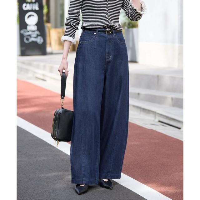 スローブ イエナ（SLOBE IENA）/《4サイズ展開》LE DENIM PEG カーブワイドデニム
