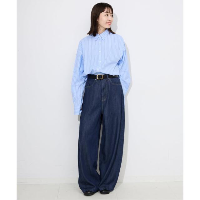 スローブ イエナ（SLOBE IENA）/《4サイズ展開》LE DENIM PEG カーブワイドデニム