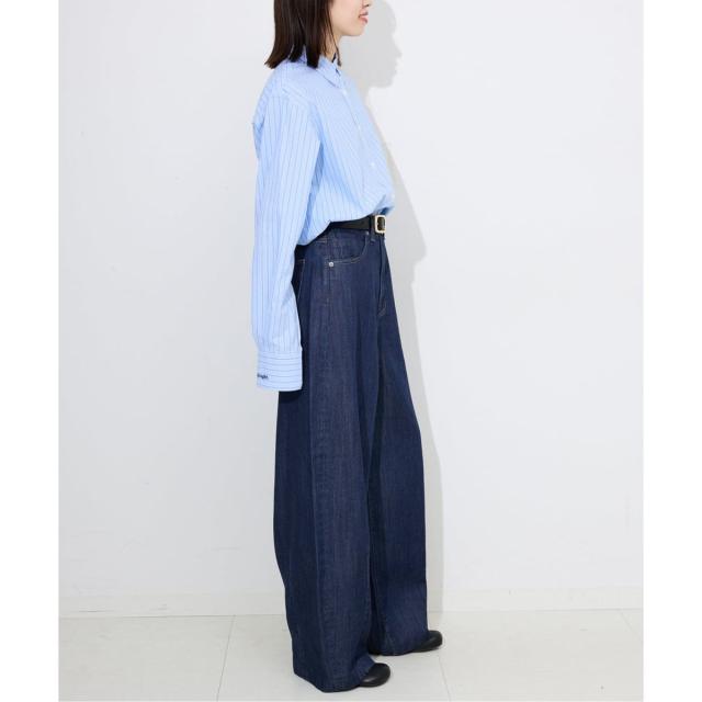 スローブ イエナ（SLOBE IENA）/《4サイズ展開》LE DENIM PEG カーブワイドデニム