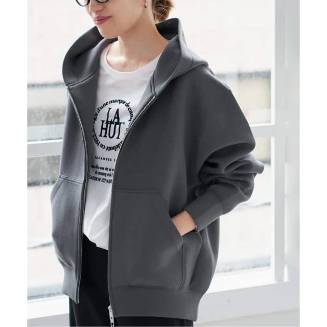 スローブ イエナ（SLOBE IENA）/《一部店舗・WEB限定カラー有り/追加》ボリュームジップアップフーディー