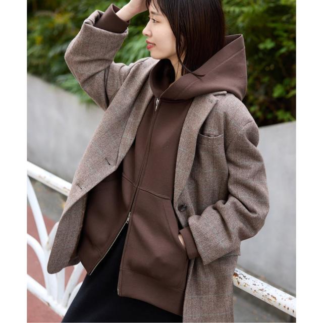 スローブ イエナ（SLOBE IENA）/《一部店舗・WEB限定カラー有り/追加》ボリュームジップアップフーディー