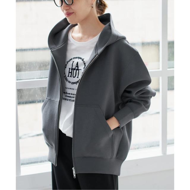 スローブ イエナ（SLOBE IENA）/《一部店舗・WEB限定カラー有り/追加》ボリュームジップアップフーディー