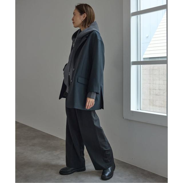 スローブ イエナ（SLOBE IENA）/《一部店舗・WEB限定カラー有り/追加》ボリュームジップアップフーディー