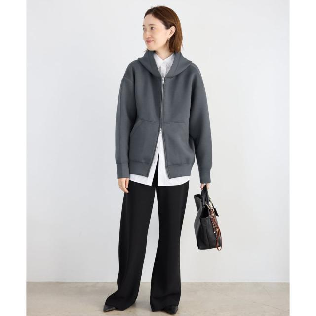 スローブ イエナ（SLOBE IENA）/《一部店舗・WEB限定カラー有り/追加》ボリュームジップアップフーディー