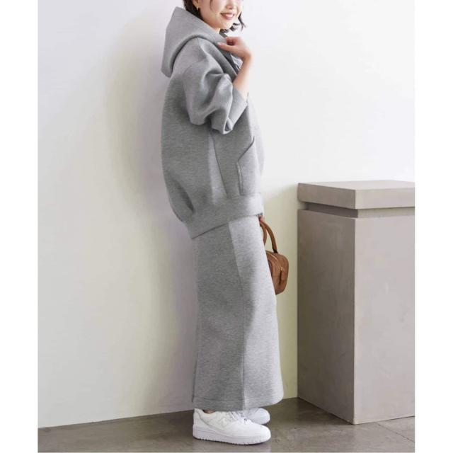 スローブ イエナ（SLOBE IENA）/《一部店舗・WEB限定カラー有り/追加》ボリュームジップアップフーディー