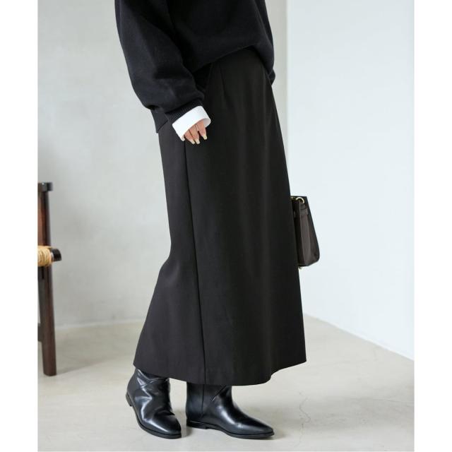 スローブ イエナ（SLOBE IENA）/《吸湿発熱/3サイズ展開》ウールミックスイージースカート