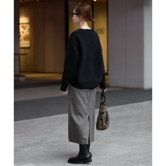 スローブ イエナ（SLOBE IENA）/《吸湿発熱/3サイズ展開》ウールミックスイージースカート