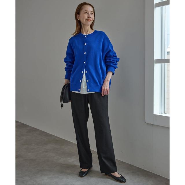 スローブ イエナ（SLOBE IENA）/《吸湿発熱/WEBのみ4サイズ展開》ウールミックスドロストスラックス