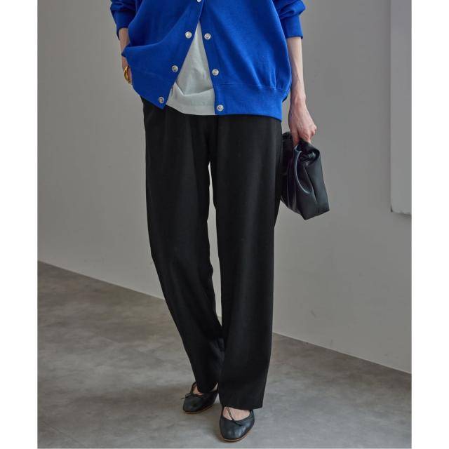 スローブ イエナ（SLOBE IENA）/《吸湿発熱/WEBのみ4サイズ展開》ウールミックスドロストスラックス