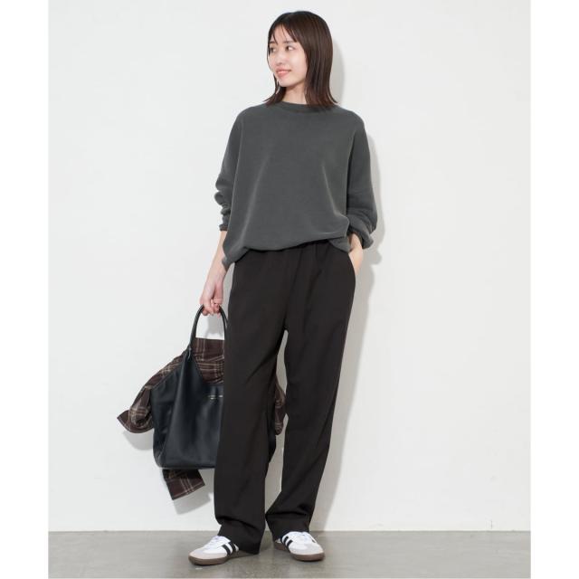 スローブ イエナ（SLOBE IENA）/《吸湿発熱/WEBのみ4サイズ展開》ウールミックスドロストスラックス