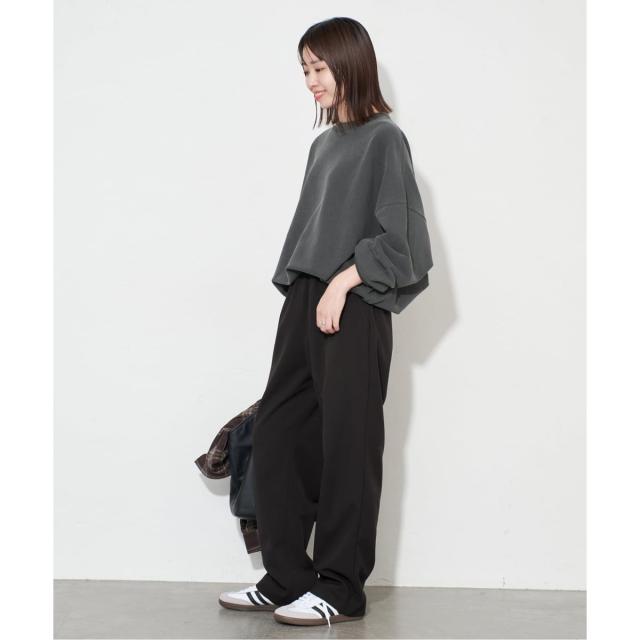 スローブ イエナ（SLOBE IENA）/《吸湿発熱/WEBのみ4サイズ展開》ウールミックスドロストスラックス