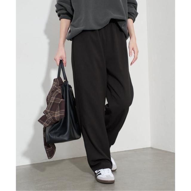 スローブ イエナ（SLOBE IENA）/《吸湿発熱/WEBのみ4サイズ展開》ウールミックスドロストスラックス