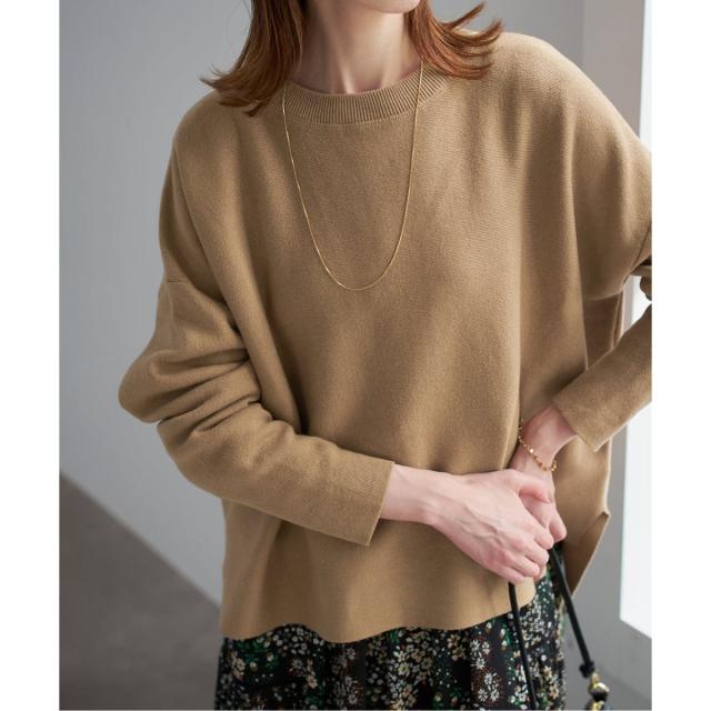 スローブ イエナ（SLOBE IENA）/《セットアップ対応可/WEB限定カラーあり》コットンダブルフェイスプルオーバー