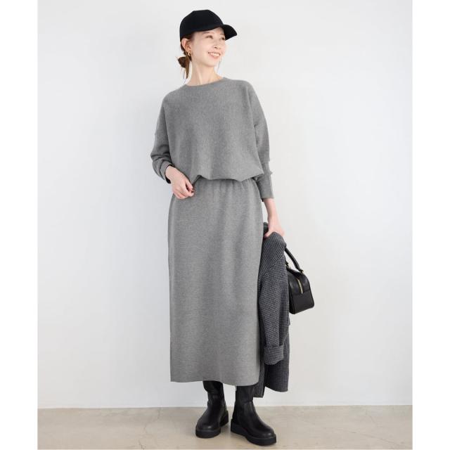 スローブ イエナ（SLOBE IENA）/《セットアップ対応可/WEB限定カラーあり》コットンダブルフェイスプルオーバー