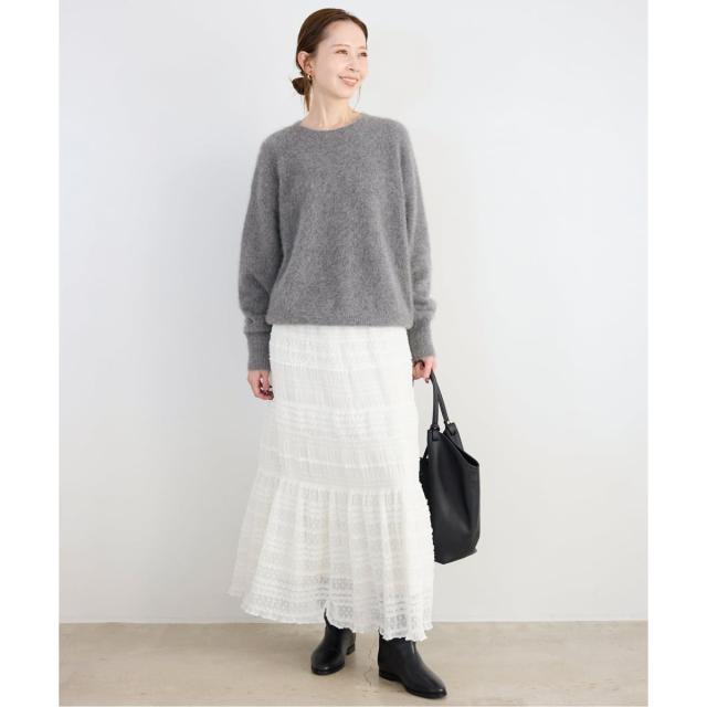 みーみ⭐︎slobeiena スローブイエナ　フォックスアルパカプルオーバー フォックスアルパカプルオーバー｜フォーワンセブン スローブイエナの