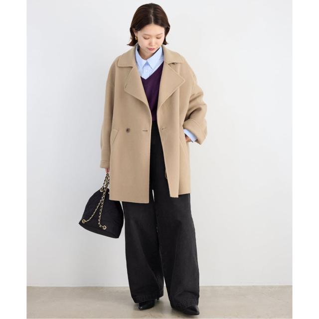 スローブ イエナ（SLOBE IENA）/《4サイズ展開》LEDENIM BLUR TUCK TROUSERデニム