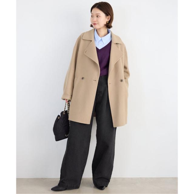 スローブ イエナ（SLOBE IENA）/《4サイズ展開》LEDENIM BLUR TUCK TROUSERデニム