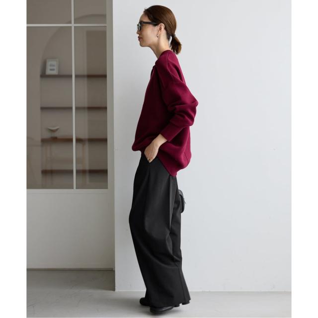 スローブ イエナ（SLOBE IENA）/《WEBのみ4サイズ展開》TRワイドトラウザー