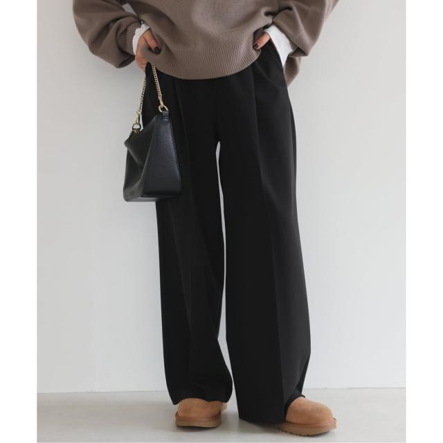 スローブ イエナ（SLOBE IENA）/《WEBのみ4サイズ展開》TRワイドトラウザー