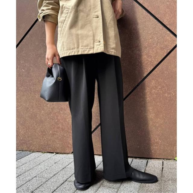 スローブ イエナ（SLOBE IENA）/《WEBのみ4サイズ展開》TRワイドトラウザー