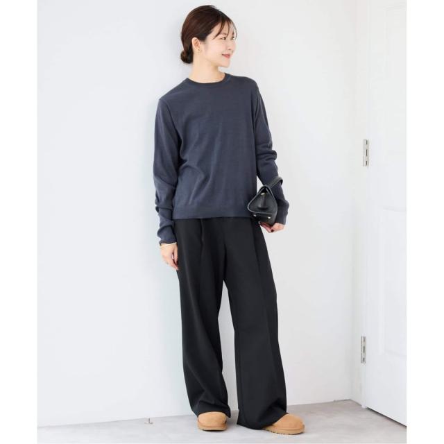 スローブ イエナ（SLOBE IENA）/《WEBのみ4サイズ展開》TRワイドトラウザー