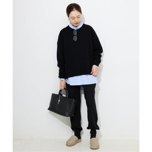 スローブ イエナ（SLOBE IENA）/《セットアップ対応可》ウォッシャブルスムース ジョガーパンツ